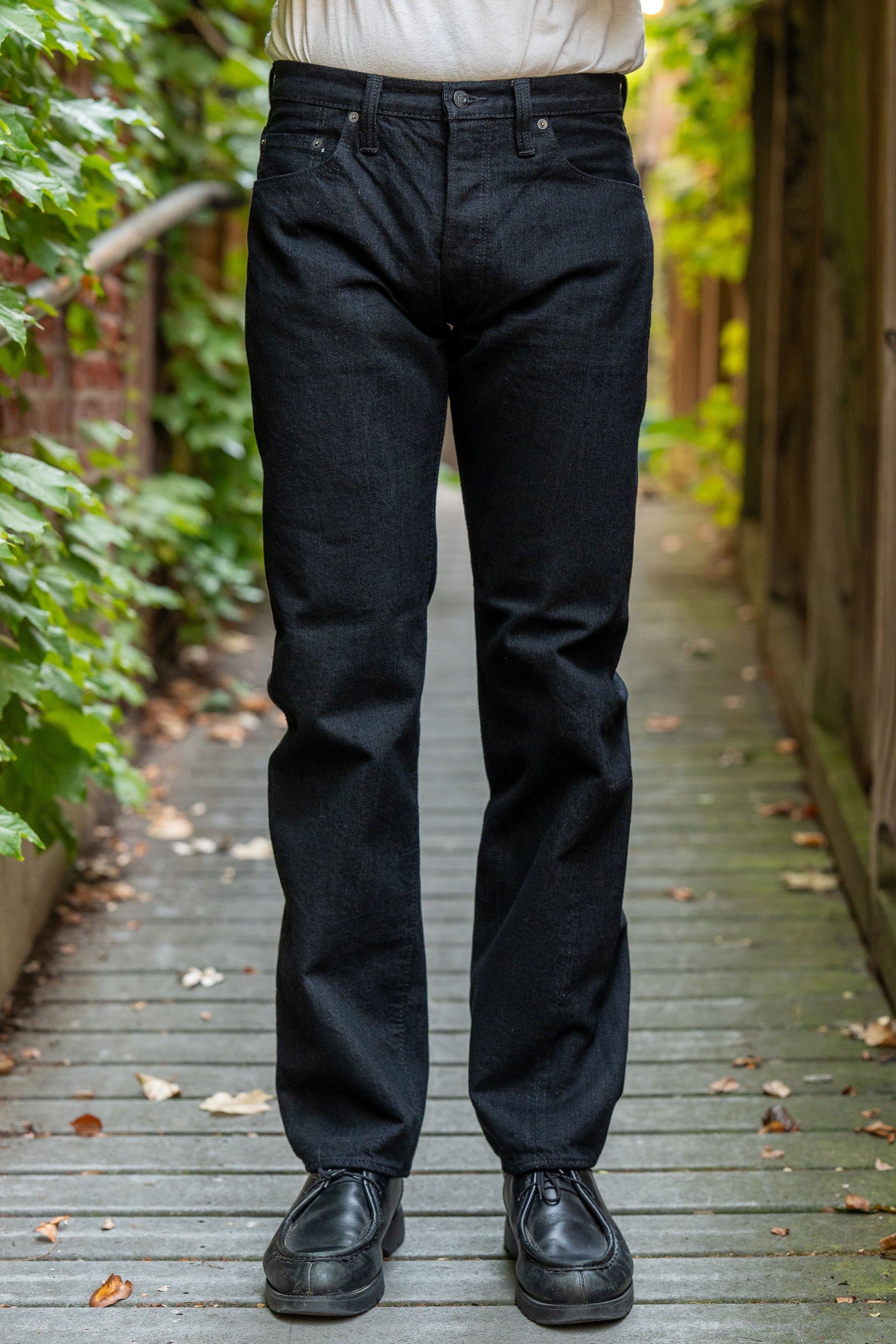 Pure Blue Japan XX-003-BK Regular Straight - 14oz Double Black