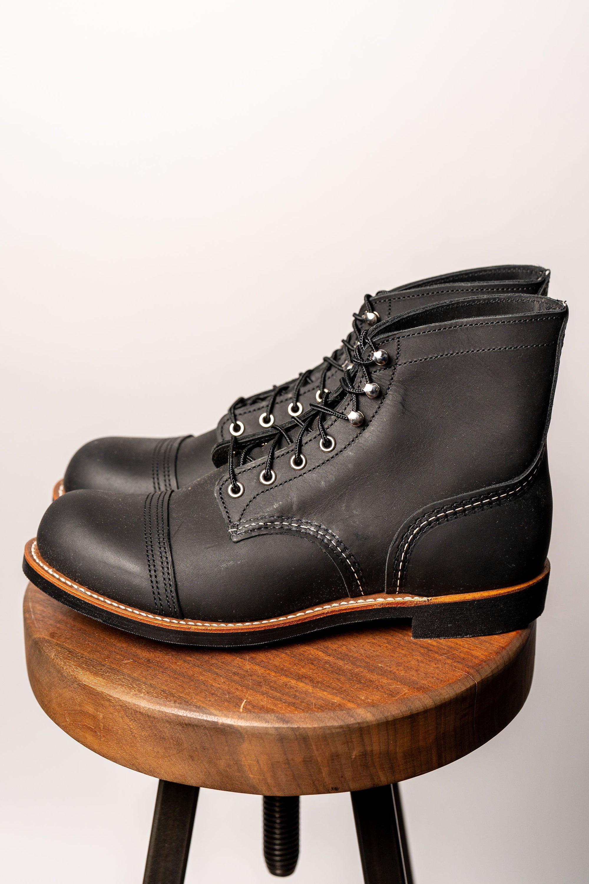 Red Wing Heritage Iron Ranger 8084 - Black Harness - Franklin & Poe