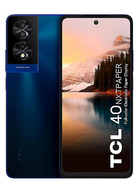 TCL 40 NXTPAPER Mobile Phone - Blue | Freemans
