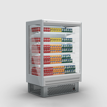 冷蔵ショーケース：マーキュリー（縦型多段ショーケース） | フレオ社