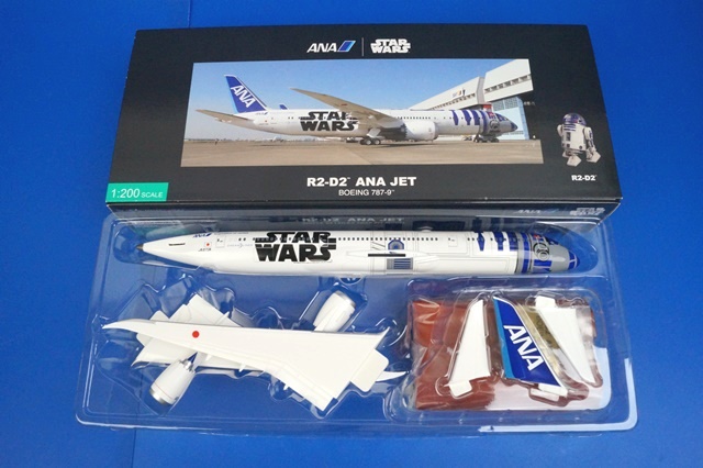 全日空商事1/200 ANA B787-9 スターウォーズジェット 全日空商事 B787