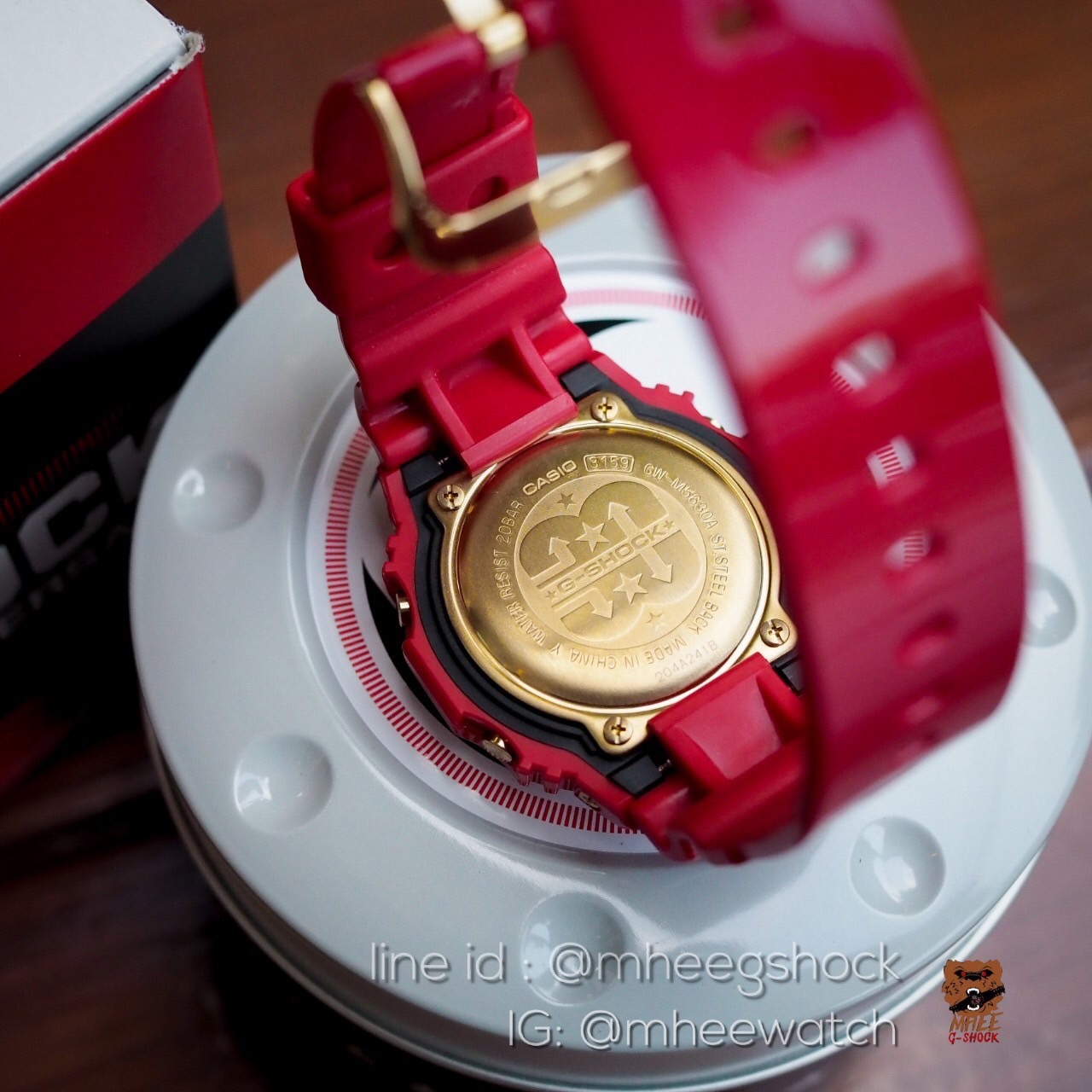 G-Shock Limited ยักษ์เล็ก GW-M5630A-4JR Rising Red 30th