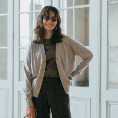 レディースのカーディガン(Vネック) 30代40代50代大人の通販｜HAPPY