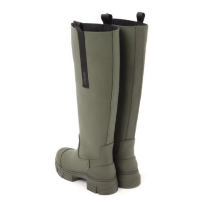 Whim Gazette(ウィム ガゼット)の【GANNI】ラバーロングブーツ通販