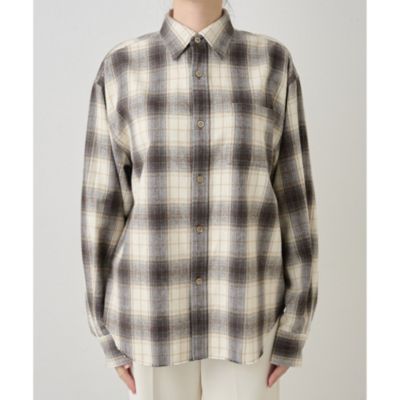 Whim Gazette(ウィム ガゼット)のシャギーチェックシャツ通販 | 集英社