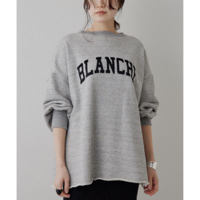 Whim Gazette(ウィム ガゼット)のフロッキーLOGOスウェット通販