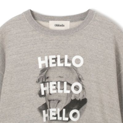 Oblada(オブラダ)のHELLO SWEAT通販 | 集英社HAPPY PLUS STORE