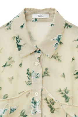 CLANE(クラネ)のFLOWER OPAL BISTIER SHIRTS通販 | 集英社HAPPY PLUS STORE