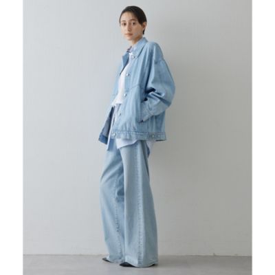 Whim Gazette(ウィム ガゼット)の【GEMINI】フリルベルトシャツ通販