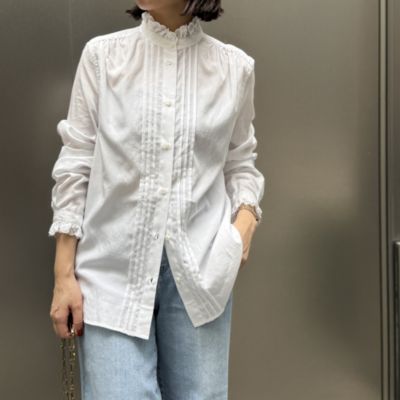 SINME(シンメ)のスカラエンブロイダリーシャツ通販 | mirabella