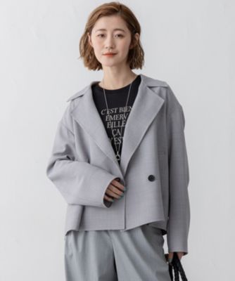 23区(ニジュウサンク)のTWライトリバー ショートトレンチコート通販