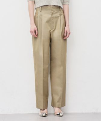 uncrave(アンクレイヴ)のチノギャバジン ベーシックトラウザー通販