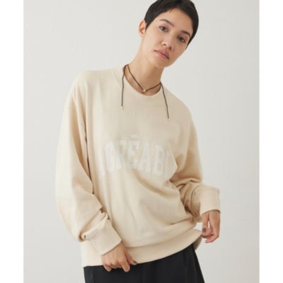 Whim Gazette(ウィム ガゼット)の【THE PAUSE】ロゴスウェットプル