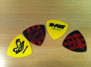 ☆10-FEETからもらったピック☆｜SATURDAY AMUSIC ISLANDS