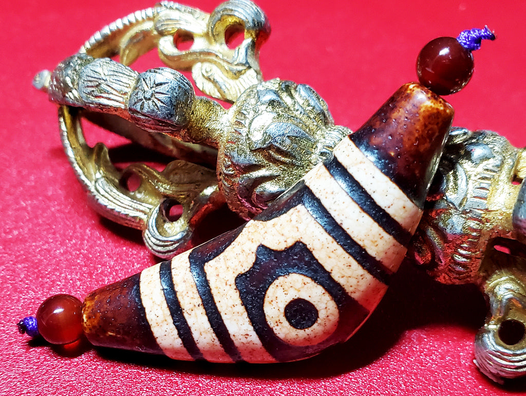 上肯製 龍紋天珠 – 天然石の店 ふうちゃん