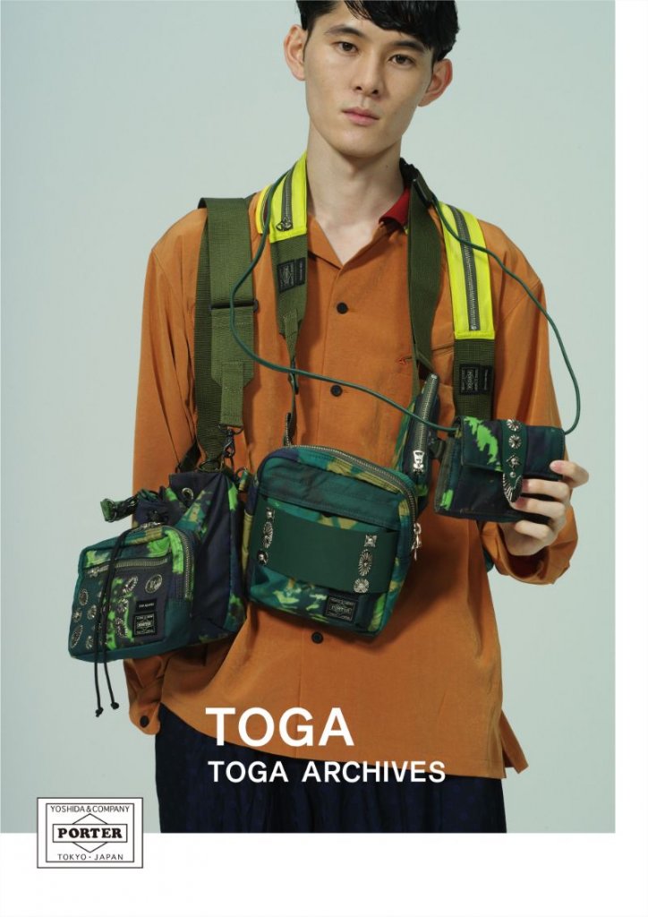 夢のコラボが再び登場！TOGA × PORTERによるコラボバッグコレクション