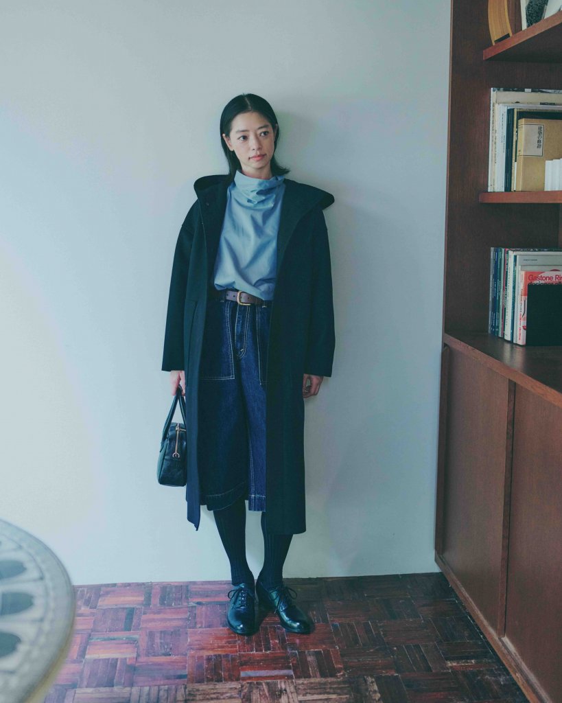 上質なベーシックを纏う、大人のための洗練された着こなし【市川実和子