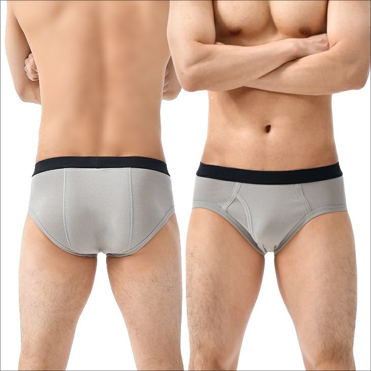 BVD Finest Touch EX カラーセミビキニブリーフ 綿100% 抗菌 防臭（LL