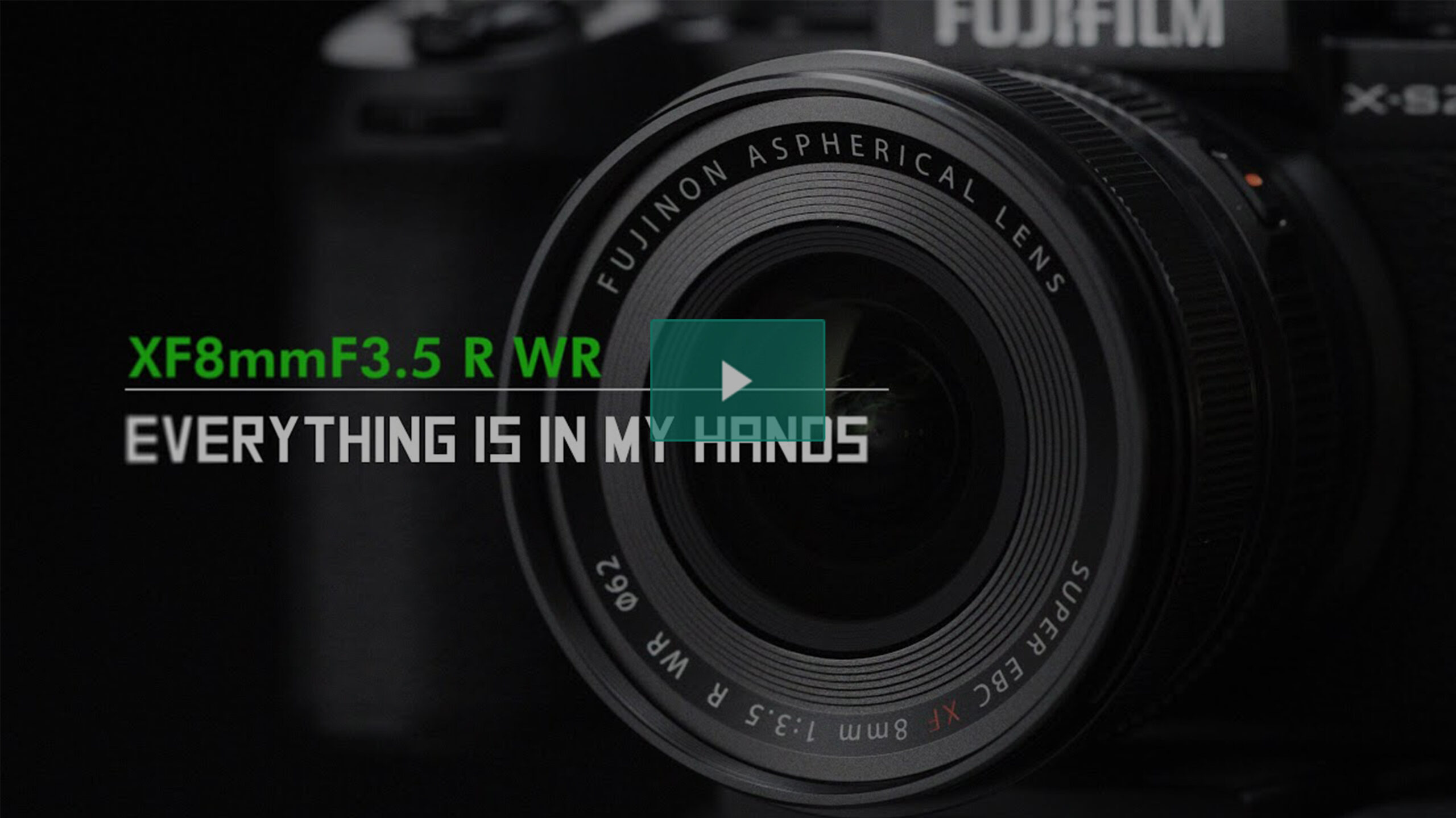 フジノンレンズ XF8mmF3.5 R WR | レンズ | FUJIFILM X Series & GFX