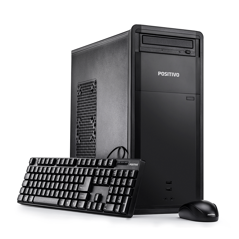 Computador Positivo Processador I3 Armazenamento 1TB, 4GB RAM W10