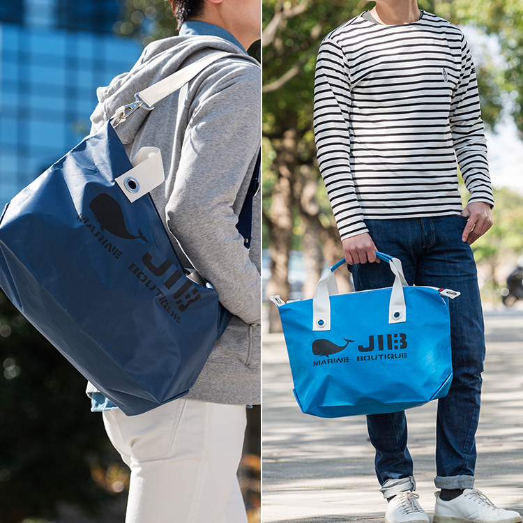 JIB（ジブ）】セイルクロス ファスナートート | 藤巻百貨店