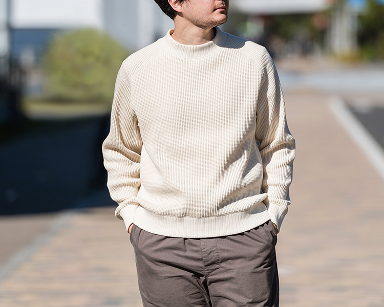 Jackman】Waffle Mid-neck（JM7200） | 藤巻百貨店