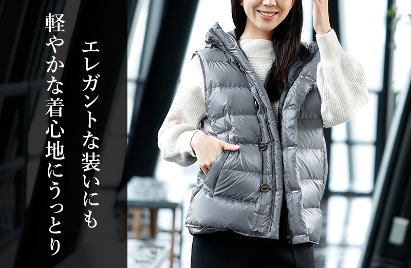 CENTENA】北海道ダウンベスト | 藤巻百貨店