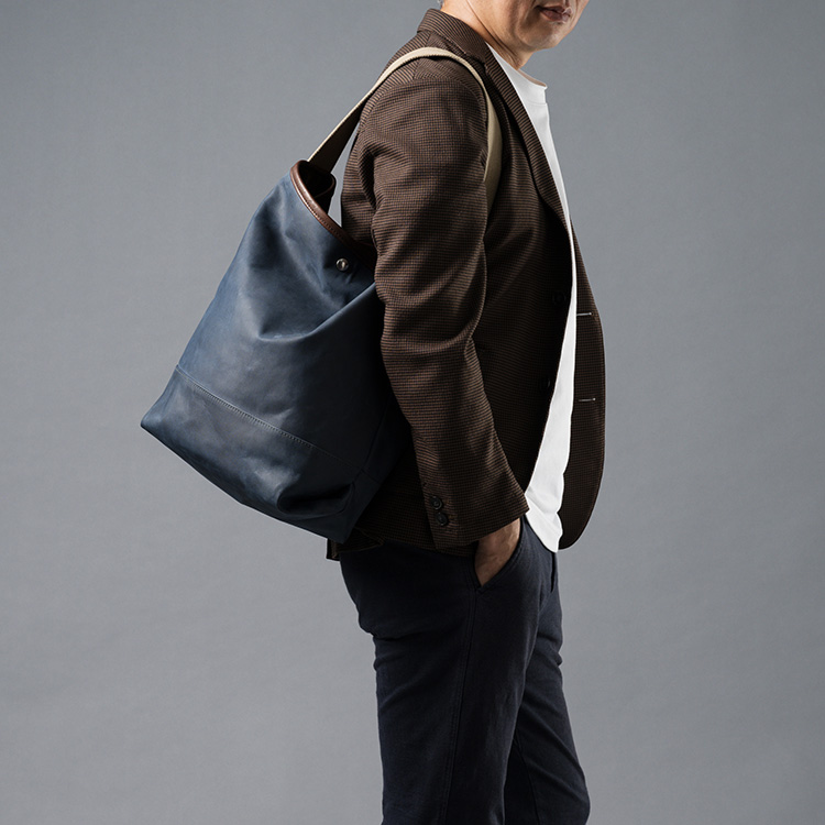 TRIALOGUE STUDIO】キャンバス型押し ワンショルダートート | 藤巻百貨店