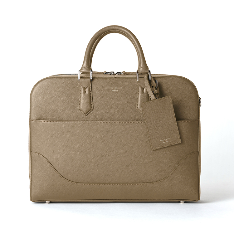 PELLE MORBIDA】Capitanoサフィアーノレザーブリーフバッグ CA015