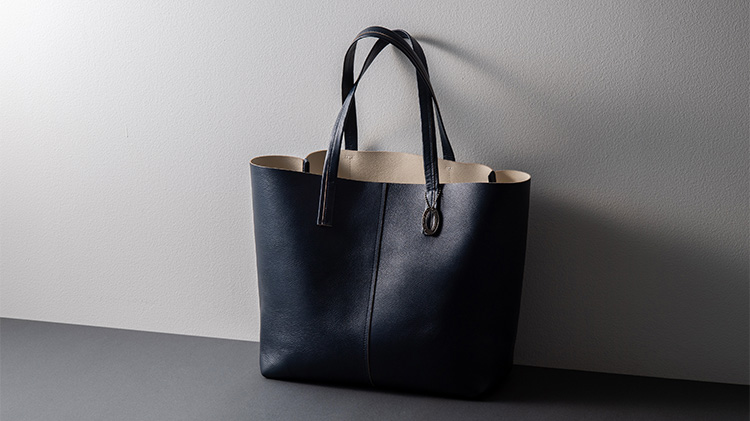 三竹産業】ANNAK ダブルフェイスレザー トートバッグ | 藤巻百貨店