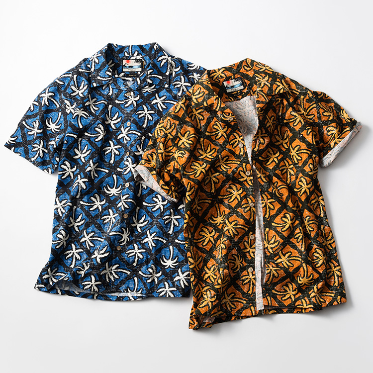 PAIKAJI】オープンカラーシャツ ココパーム | 藤巻百貨店
