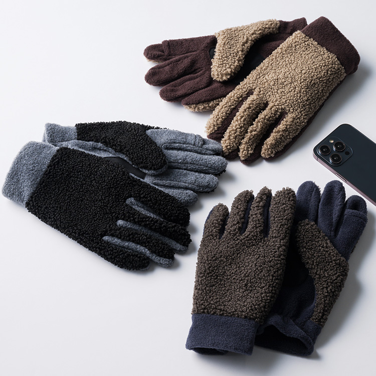 福田手袋】L'apero 藤巻別注メンズボアグローブ | 藤巻百貨店