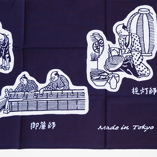 東京和晒】東京本染め手拭い 江戸職人のお仕事風景 | 藤巻百貨店