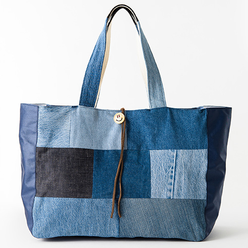 MONT LIVRE（モントリーブル）】ハンドメイドパッチワークトート
