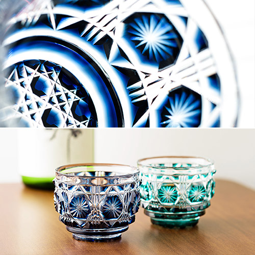 島津薩摩切子】猪口 typeA | 藤巻百貨店