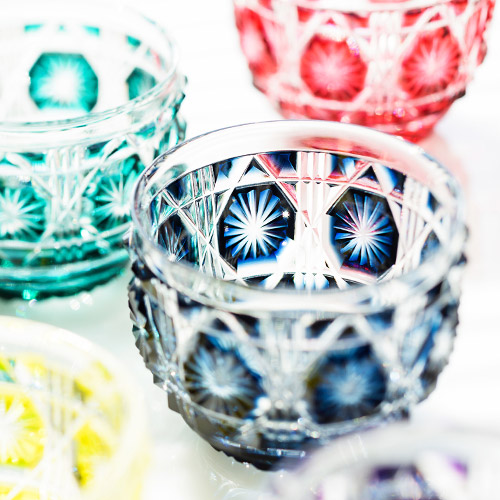 島津薩摩切子】猪口 typeA | 藤巻百貨店