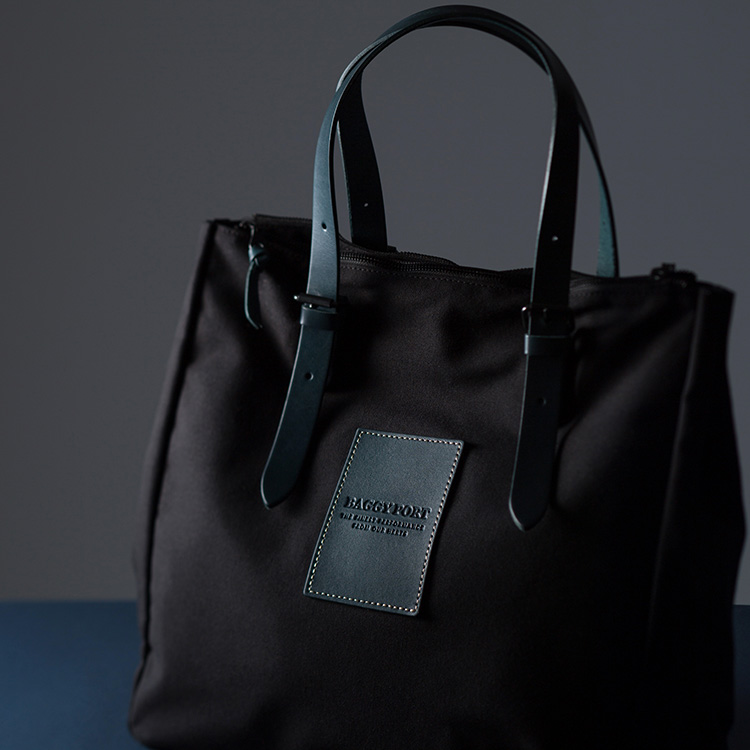 BAGGY PORT】BLACK帆布 3ルームビッグトート YNM-410N | 藤巻百貨店