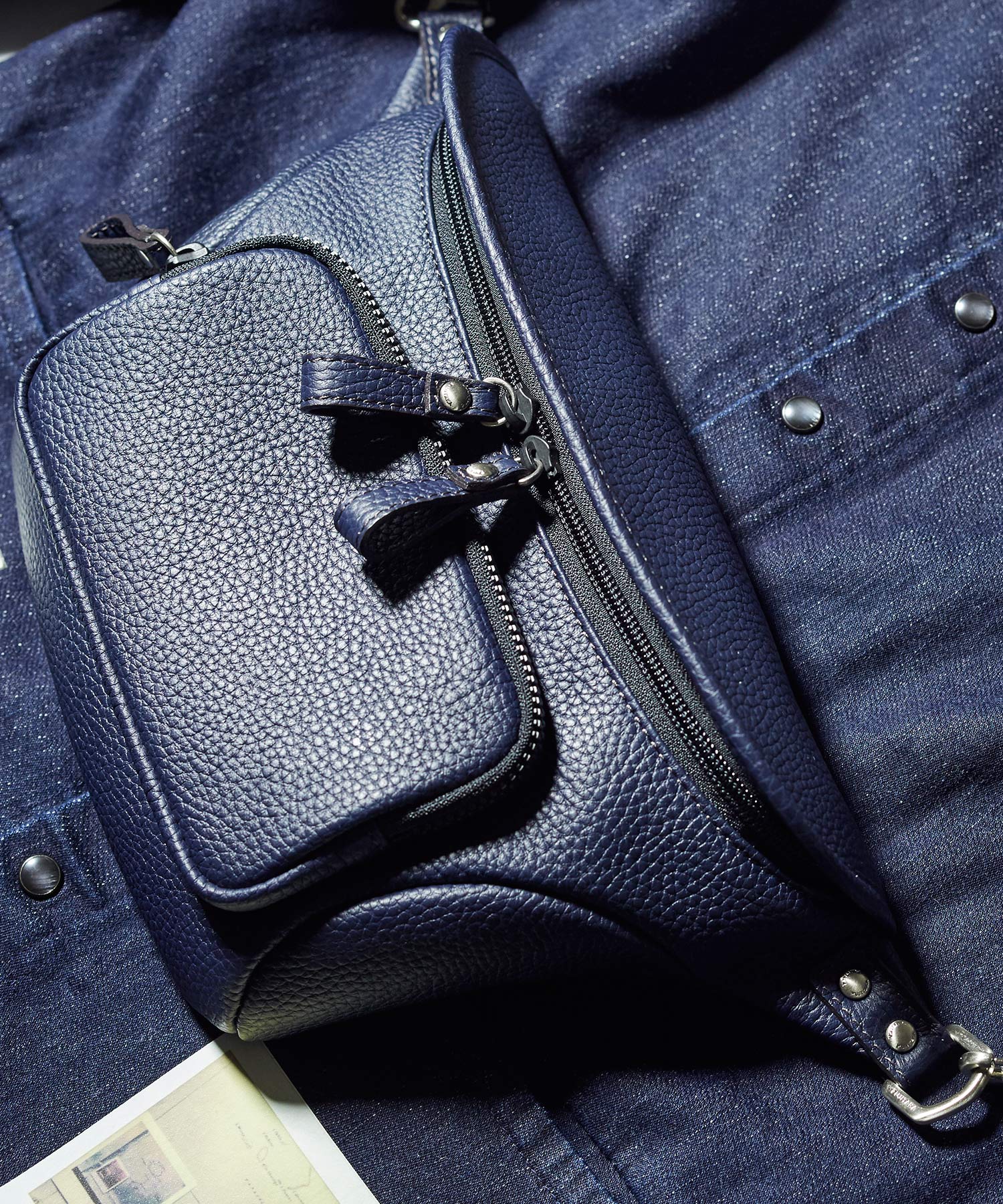 レザーウエストバッグ / FUJITAKA（フジタカ）公式 / 牛革