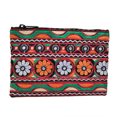 インド製手刺繍コスメポーチ AN014 – 株式会社富士マーチャンダイズ