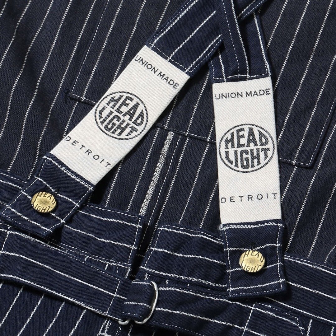 HEADLIGHT [ヘッドライト] 8oz. SPECIAL WOVEN STRIPE DENIM LOW BACK