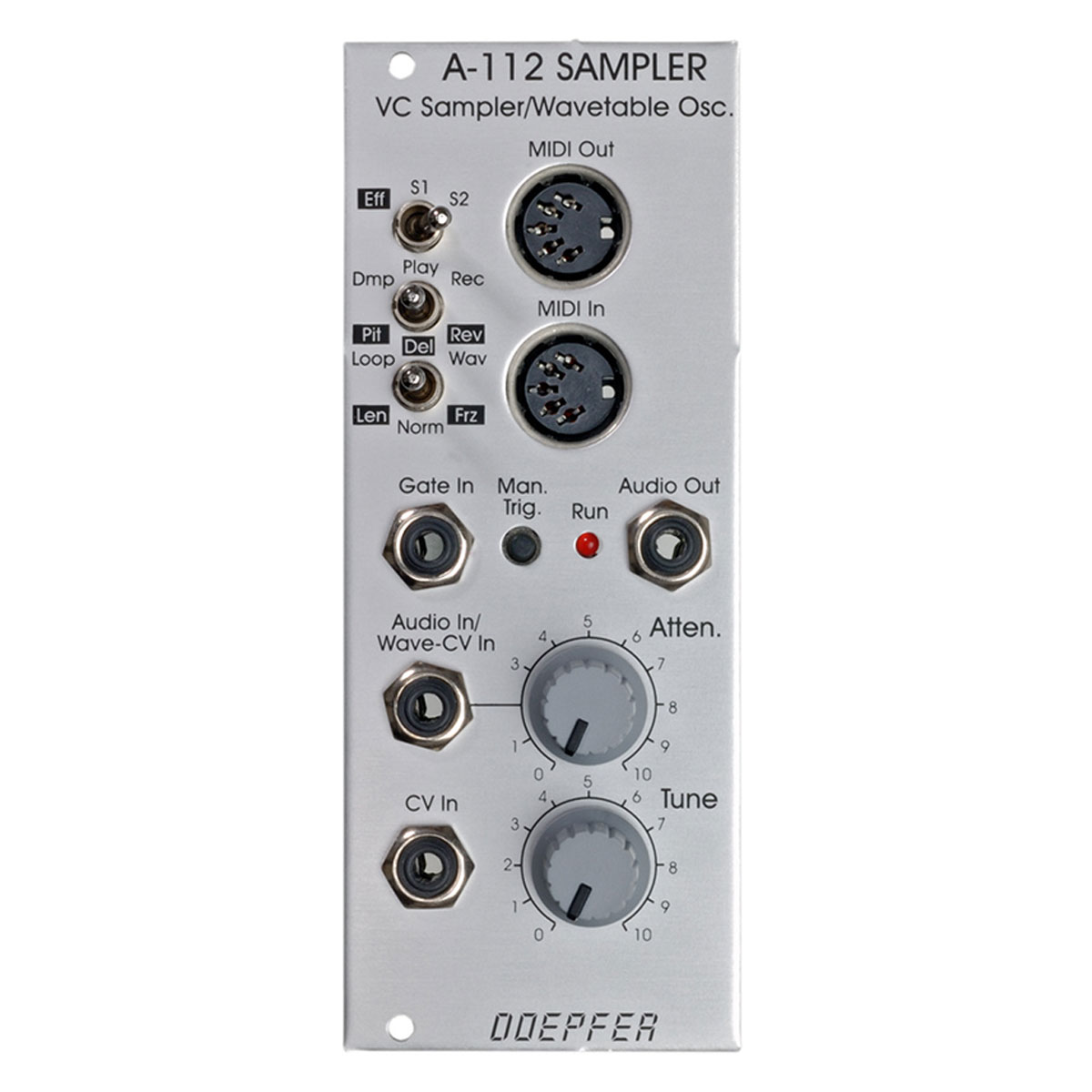 A-112 SAMPLER VC Sampler/Wavetable Osc. - A-100 Eurorack Modular