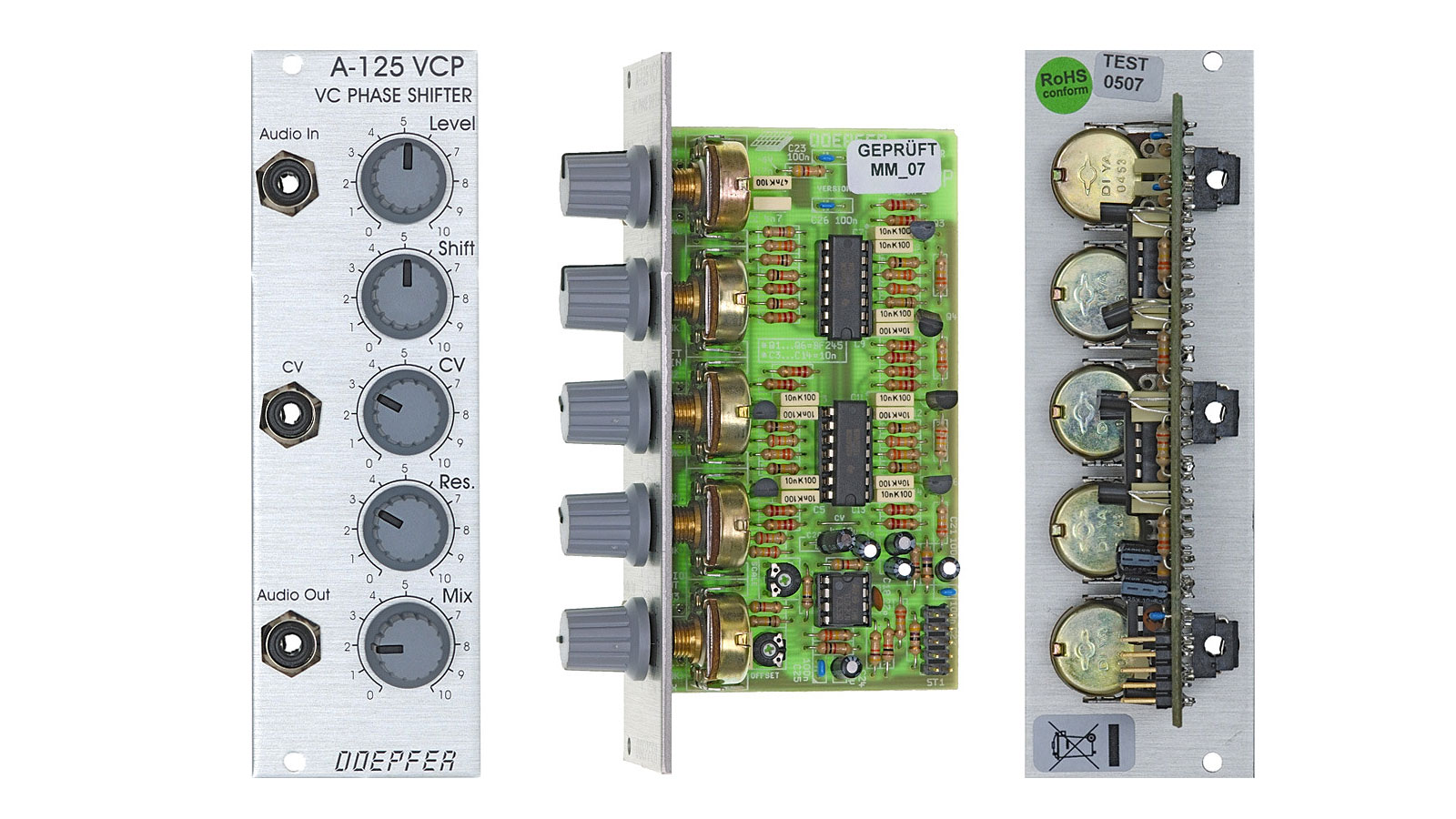 A-125 VCP VC PHASE SHIFTER - A-100 Eurorack Modular Synthesizer