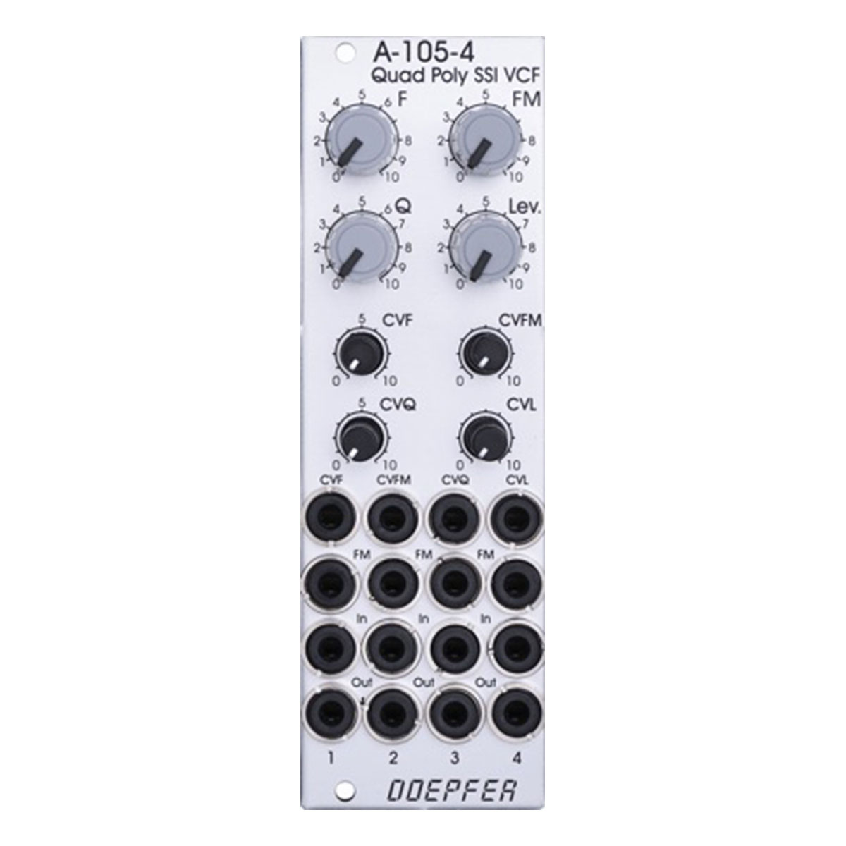 A-105-4 Quad Poly VCF - A-100 Eurorack Modular Synthesizer - 有限