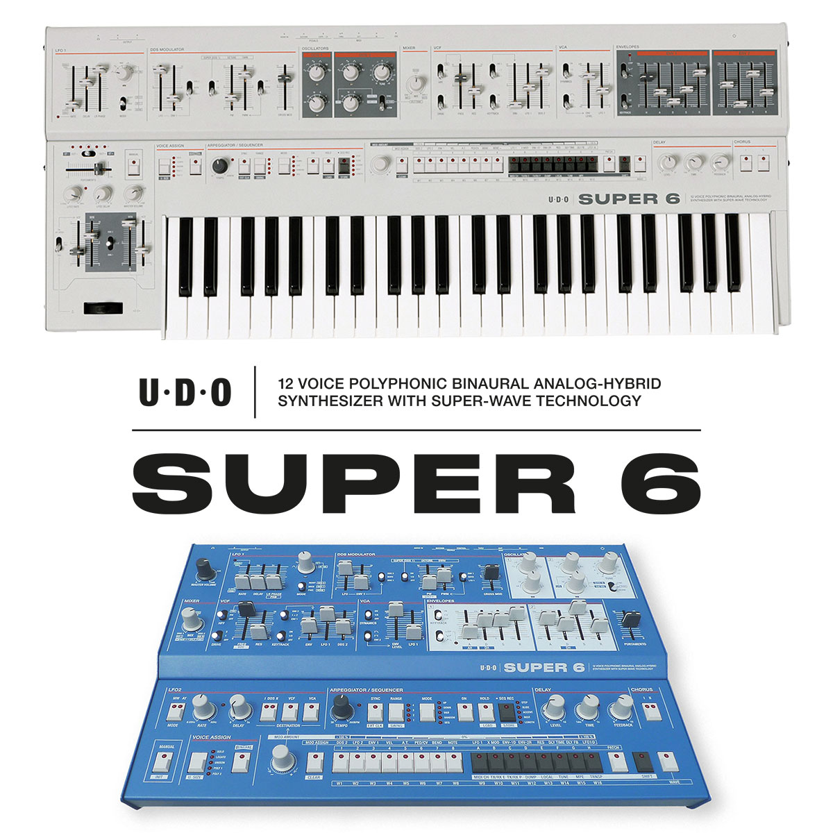 UDO Audio「Super 6」と「Super 6 Desktop」の新しいカラー