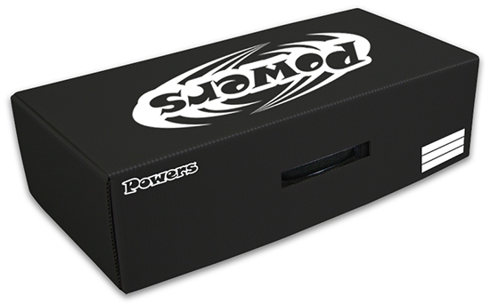 パワーズ POWERS BOX(大) プラ段仕様 ブラック PJ-0068BK | 福山