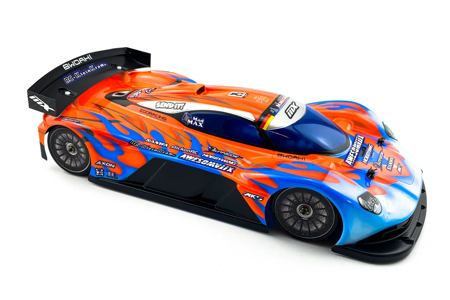 ZooRacing BWOAH GT LMH CAR BODY 190mm 0.7mm ZR-0012-07-J4 | 福山