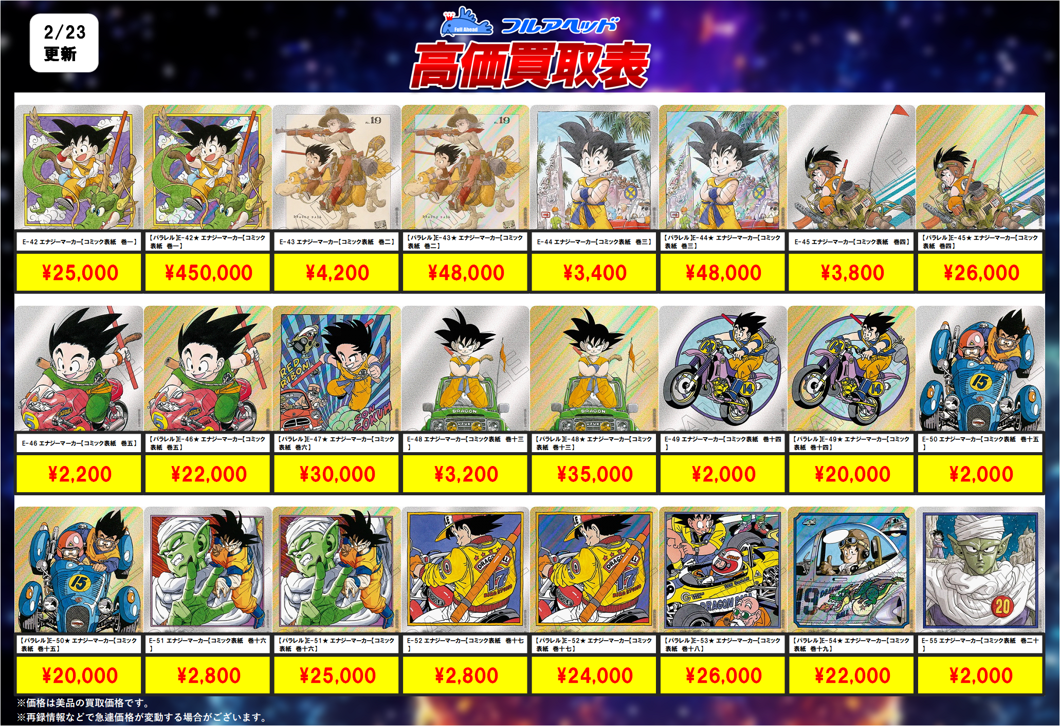 ドラゴンボールスーパーカードゲーム フュージョンワールド – 【フル