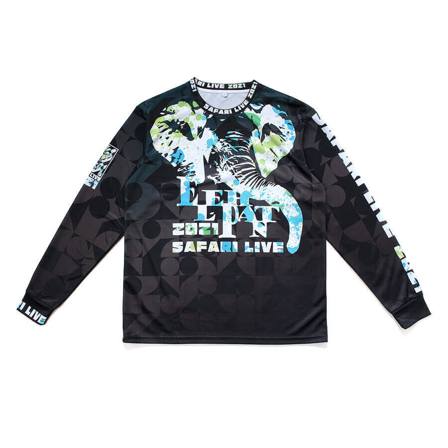 全面オーダープリントOK！オリジナルフルカラー長袖Tシャツ - フル