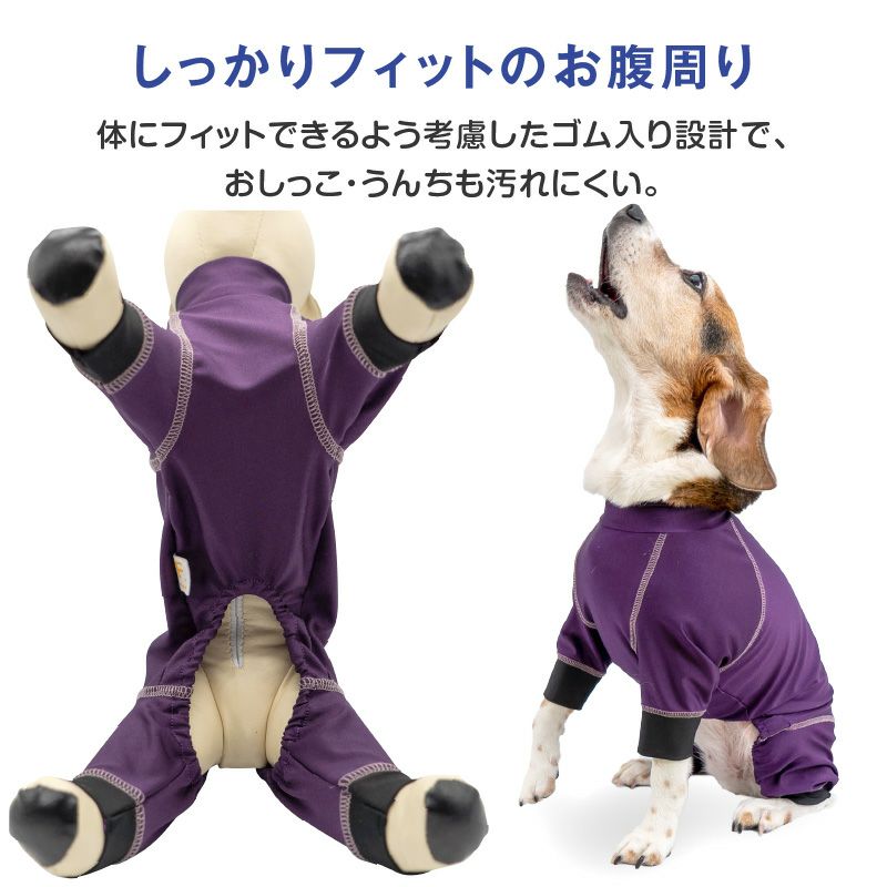 中型犬用 伸びて 着せやすい ドッグプレイ(R) サークル プリント 撥水