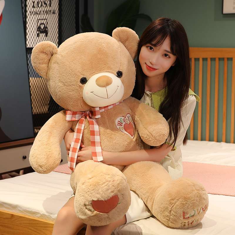 くま ぬいぐるみ｜リボン｜抱き心地のいいくまのぬいぐるみ くま|くま